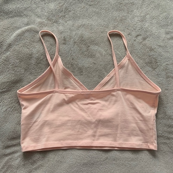 garage wrap crop cami in light pink - Picture 2 of 4